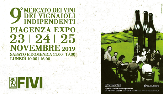 Mercato dei vini FIVI (Piacenza, 23-25 novembre 2019)