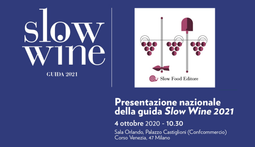 Presentazione della guida Slow Wine 2021 (Milano, 04/10/2020)