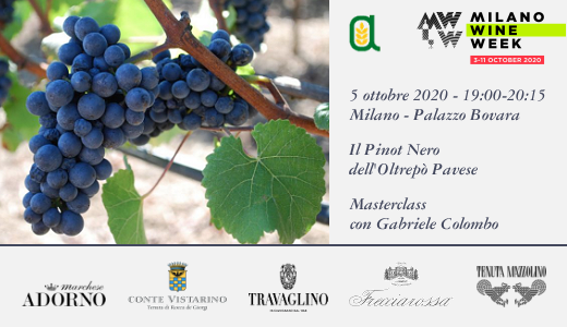 Masterclass "Il Pinot Nero dell'Oltrepò Pavese" (Milano, 05/10/2020)