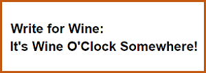 Write for Wine - Logo