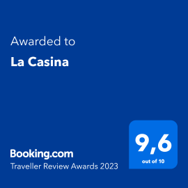 La Casina - Booking.com award 2022