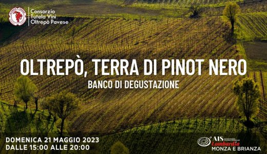 Banco di degustazione "Oltrepò terra di Pinot Nero" (Monza, 21/05/2023)