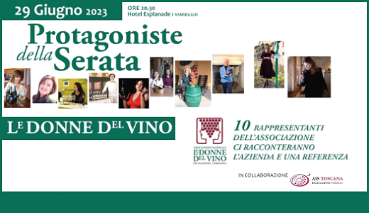 AIS Toscana ospita le Donne del Vino di Lombardia (Viareggio, LU - 29/06/2023)